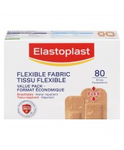 Elastoplast Flexible Fabric, 80 Bandages Value Pack